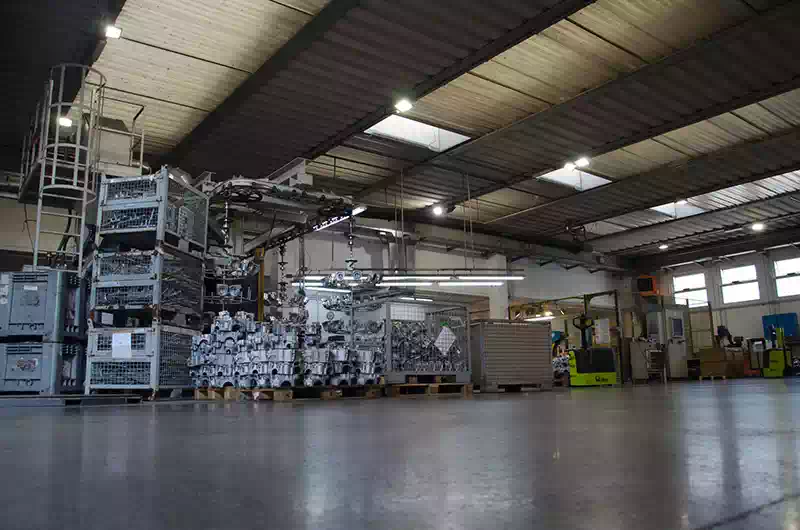 Sede azienda di lavorazioni meccaniche e finitura metalli.